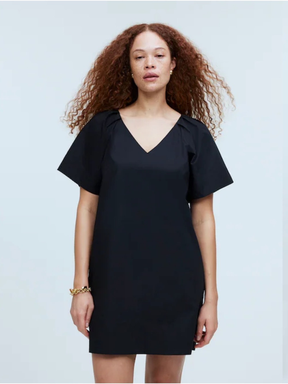 Madewell Dress XS Shirtdress Black